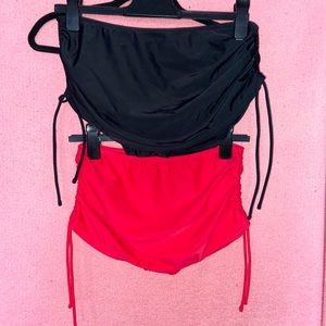 2 bathing suit skirt bottoms from George